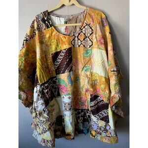 Jaded Gypsy Patch Work Poncho